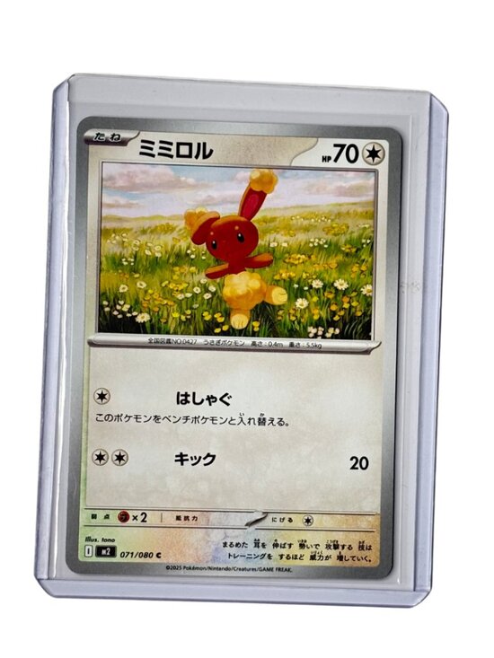 Pokemon Other - Pokémon TCG – Buneary 071/080 – Common – Non-Holo – JPN